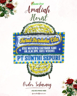 Papan Bunga Duka di Sambilawang