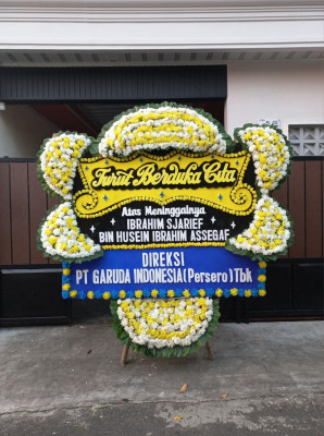 Papan Bunga Duka di Sambilawang