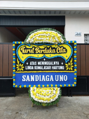 Papan Bunga Duka di Sambilawang